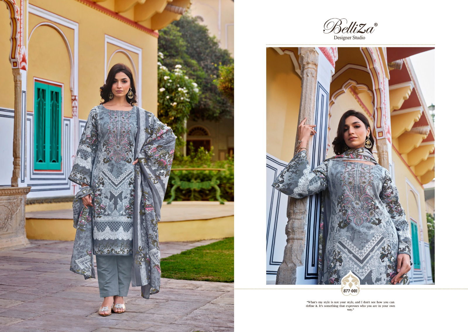 Naira Vol 33 By Belliza Printed Cotton Dress Material Wholesale Shop In Surat
